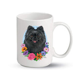 Pomeranian Black - Best of Breed Ceramic 15oz Coffee Mug
