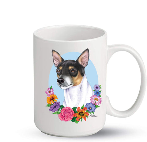 Rat Terrier - Best of Breed Ceramic 15oz Coffee Mug