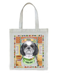 Shih Tzu Grey - Tomoyo Pitcher   Dog Breed Tote Bags