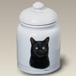 Shorthair Black Cat - Best of Breed Dog and Cat Treat Jars