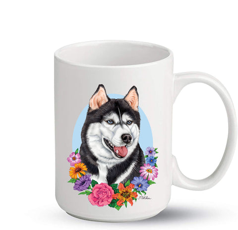 Siberian Husky - Best of Breed Ceramic 15oz Coffee Mug