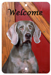 Weimeraner - Best of Breed  Indoor/Outdoor Aluminum Sign 8" x 12"