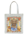 Weimeraner - Tomoyo Pitcher   Dog Breed Tote Bags